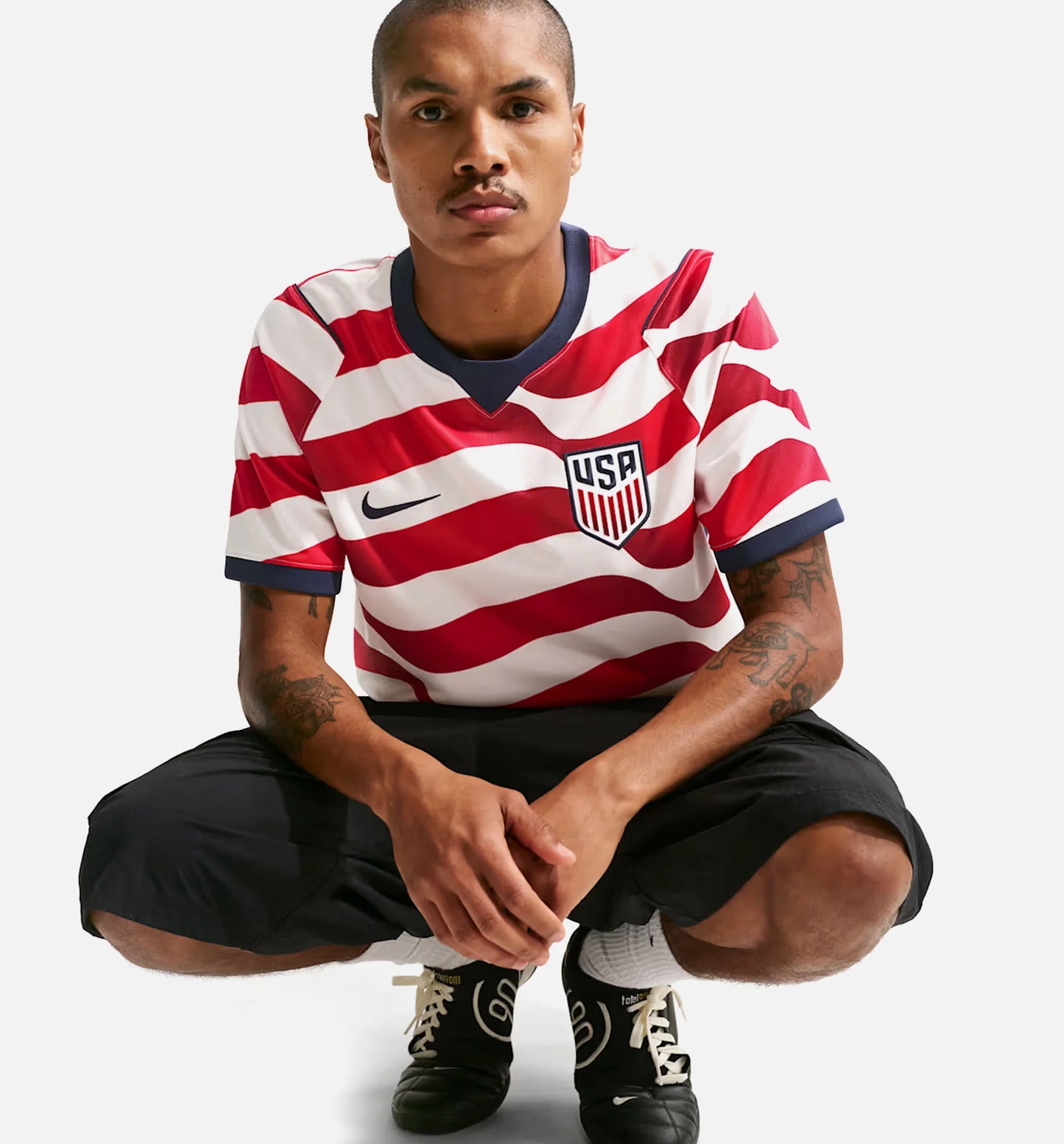 USMNT 2026 Stadium Home Dri Fit Replica Mens Jersey Sail Midnight Navy Midnight Navy