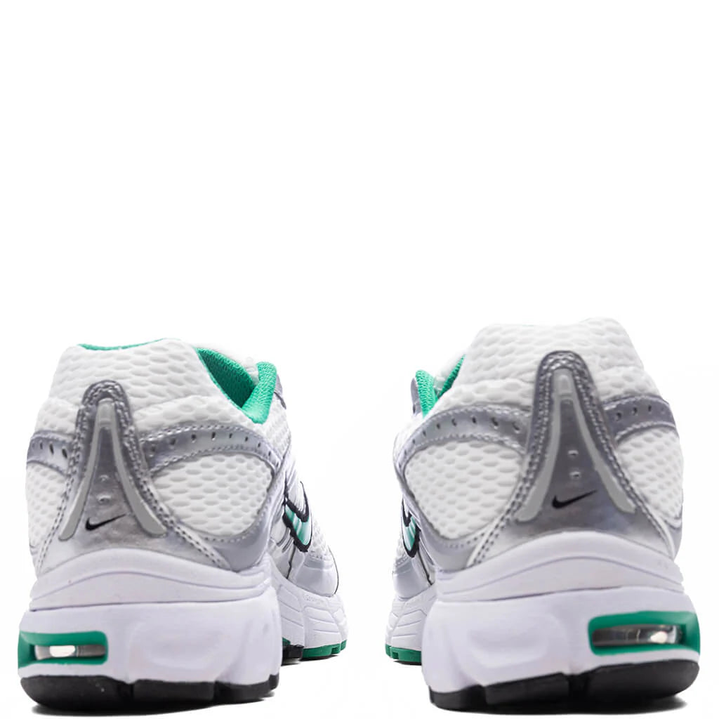 Womens Air Max Moto 2K White Stadium Green Metallic Silver