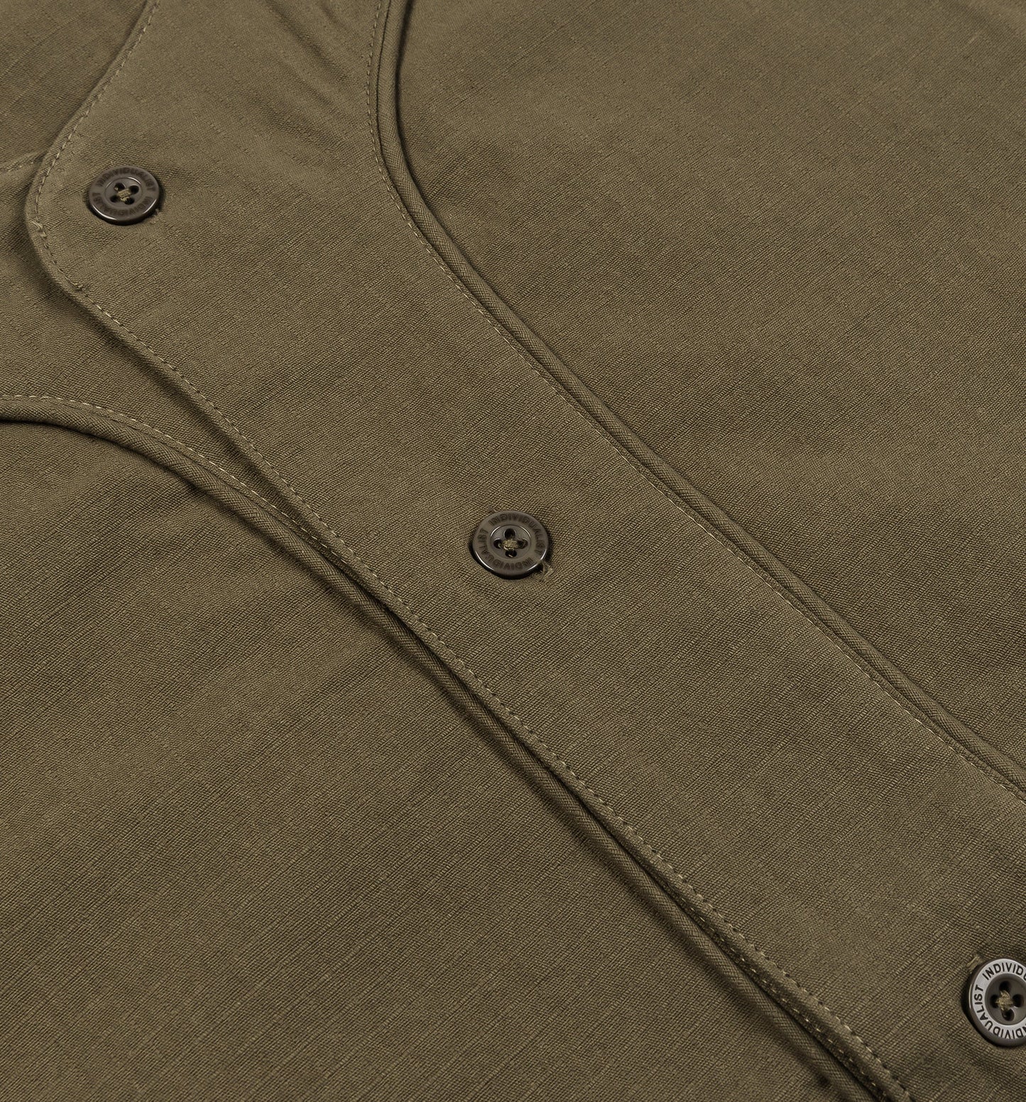Field Day Baseball Mens Short Sleeve Shirt Olive