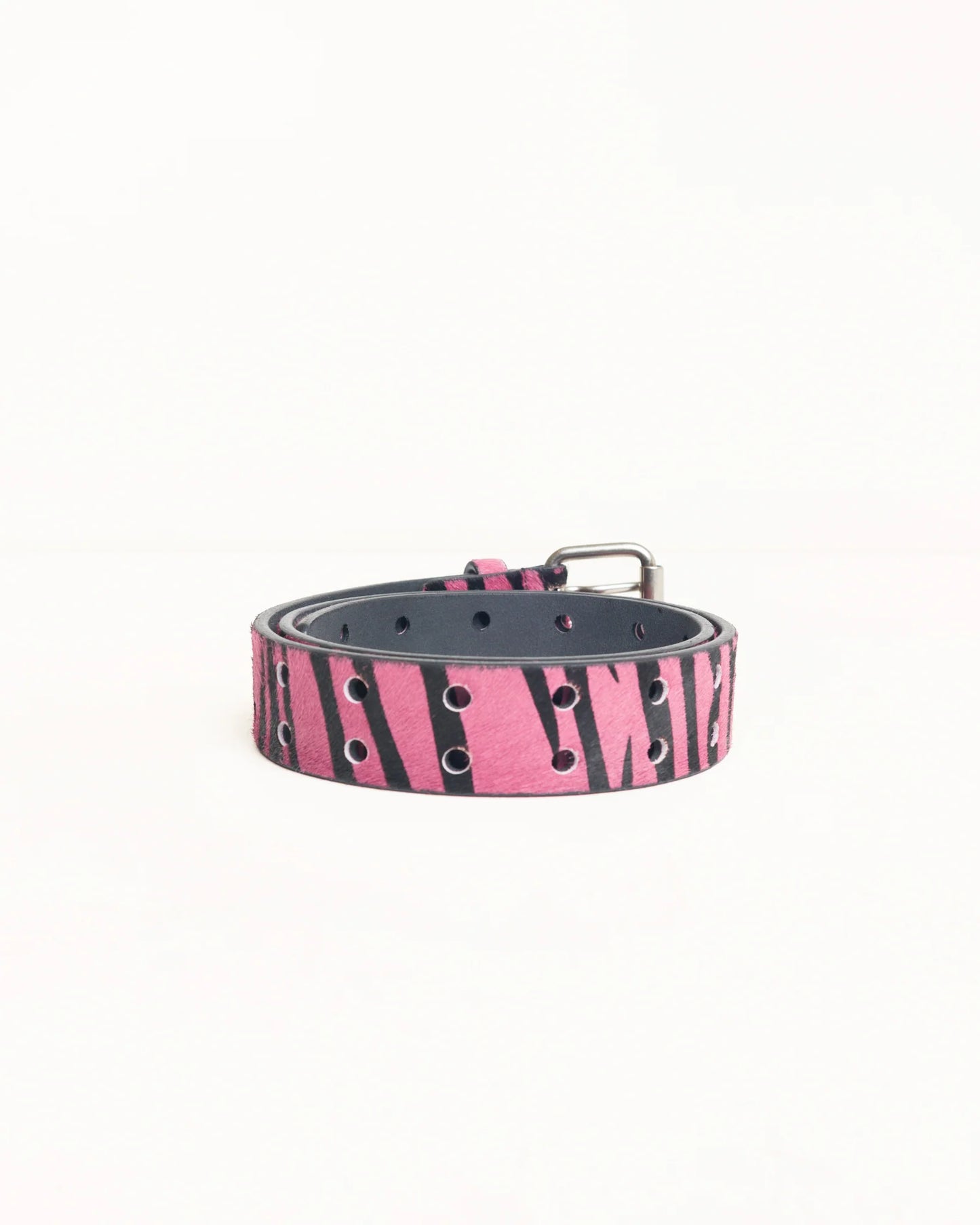 PUNCH OUT LEATHER BELT