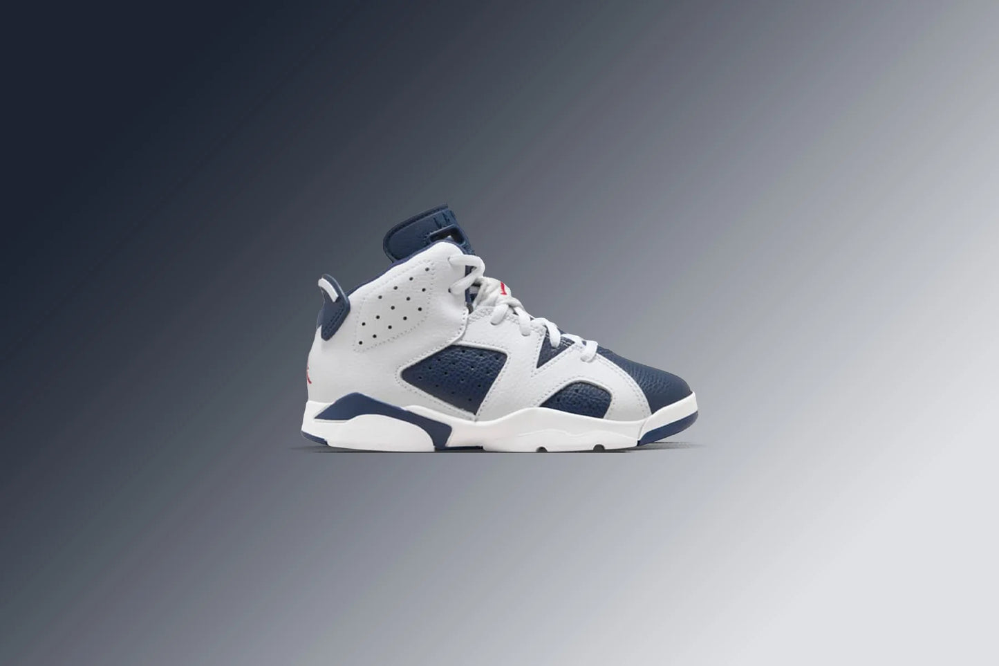 Air Jordan 6 Retro PS Olympic White Varsity Red Midnight Navy