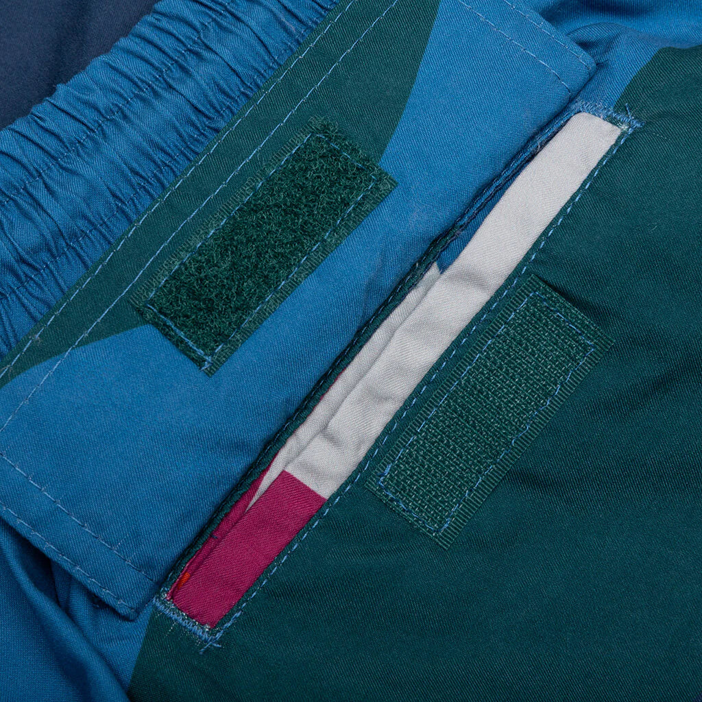 The Festival Fence Swim Shorts Blue