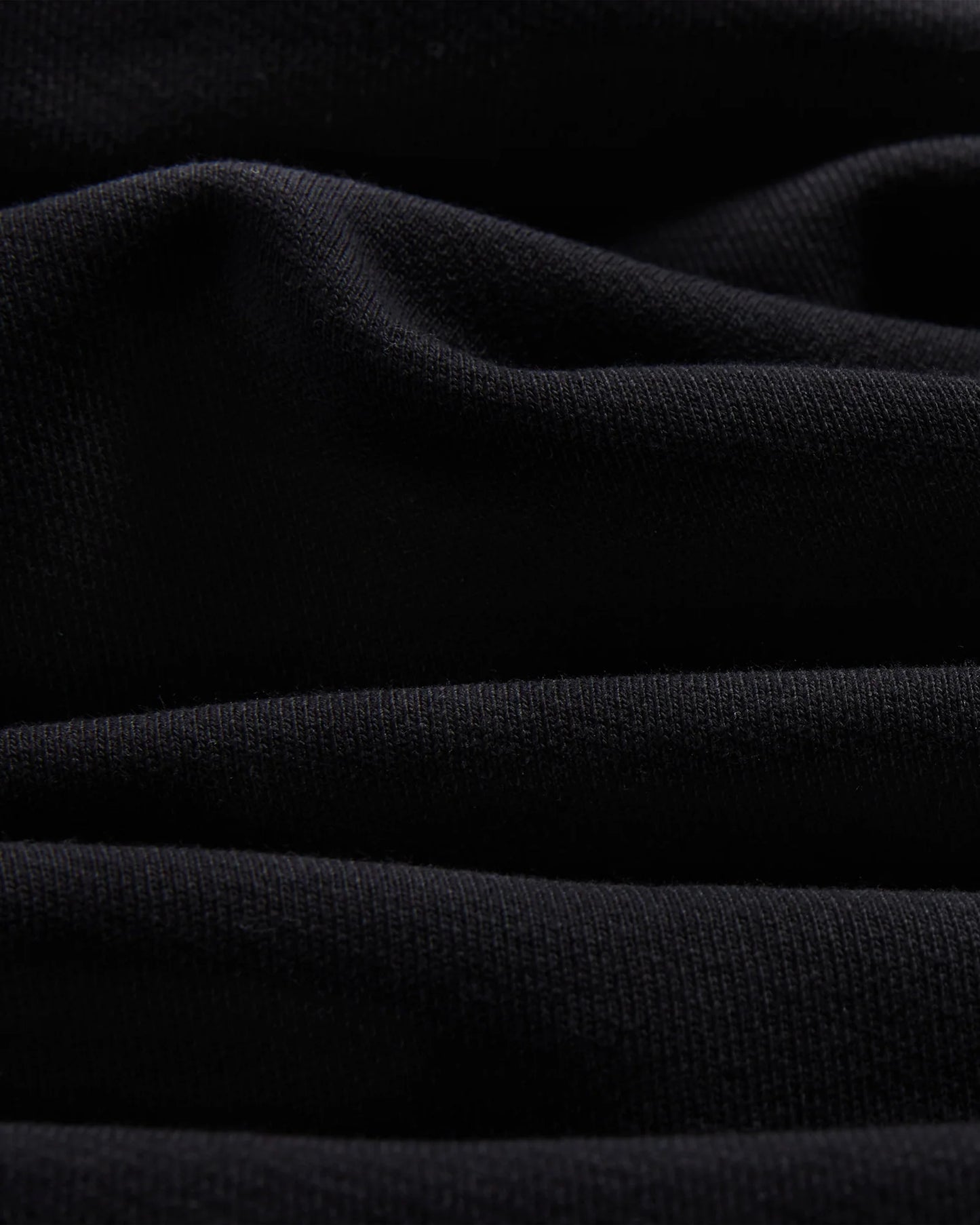 Classic Open Hem Sweatpant Black