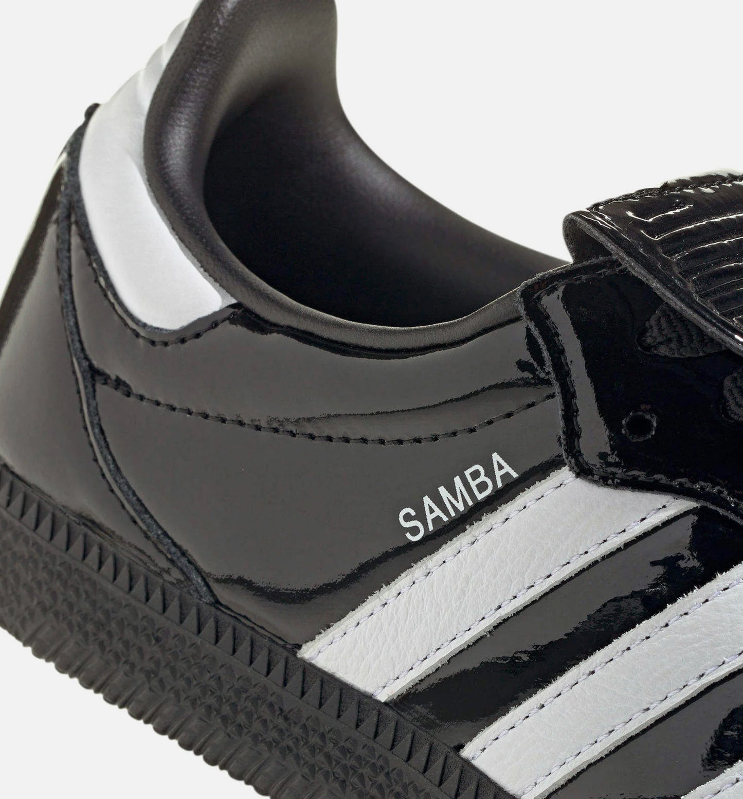 Samba LT Black Patent Womens Lifestyle Shoe Black White