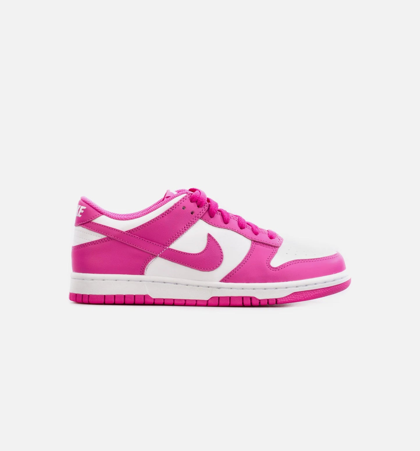 Dunk Low Active Fuchsia Grade School Lifestyle Shoe Pink White Limit One Per Customer