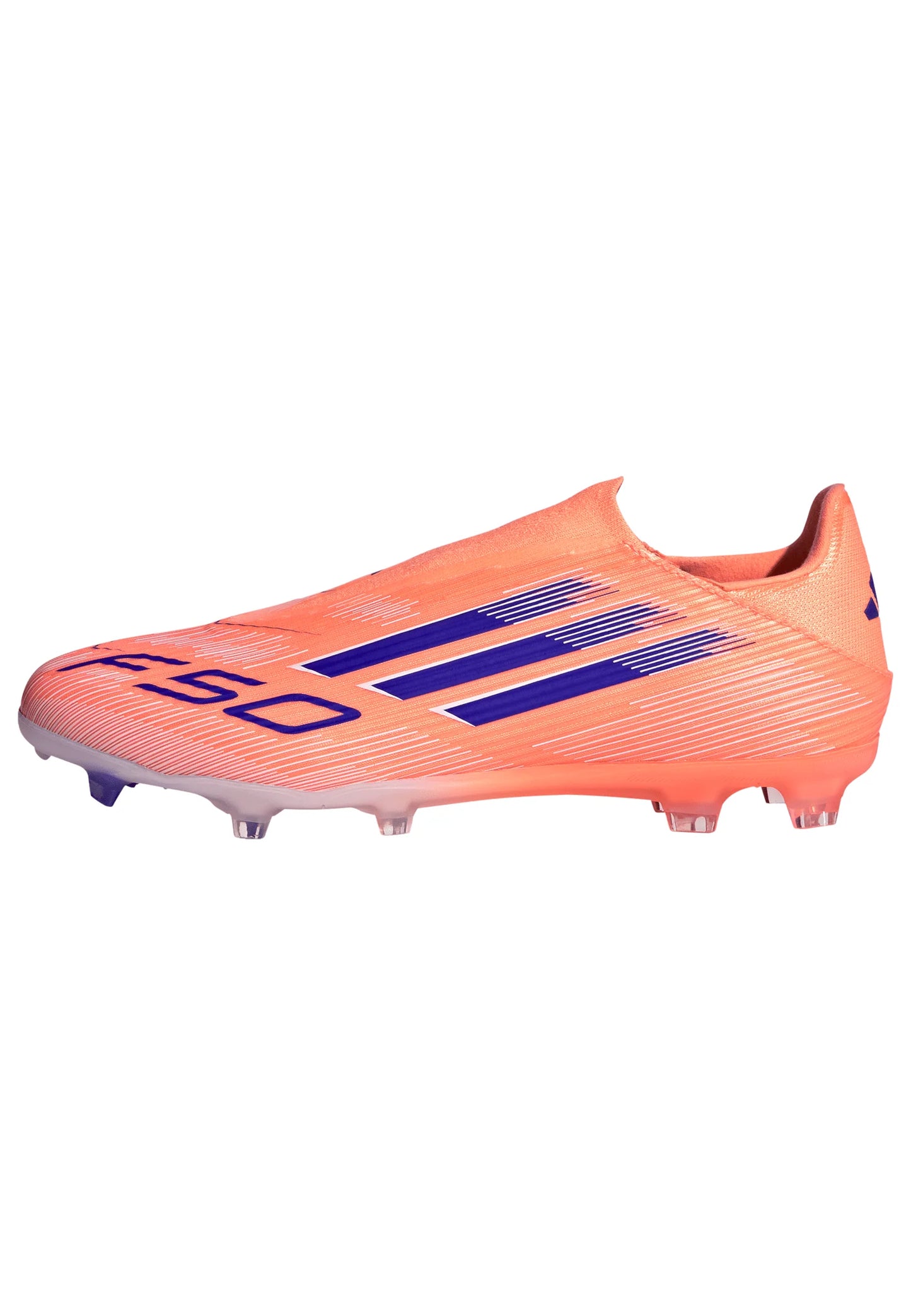 adidas F50 League Laceless FG MG Mens Soccer Cleats Orange Blue White