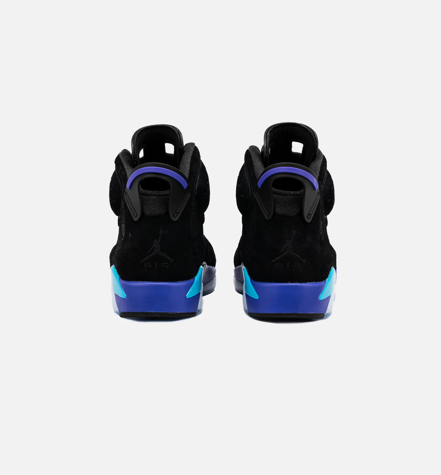 Air Jordan 6 Retro Aqua Mens Lifestyle Shoe Black Aquatone Bright Concord