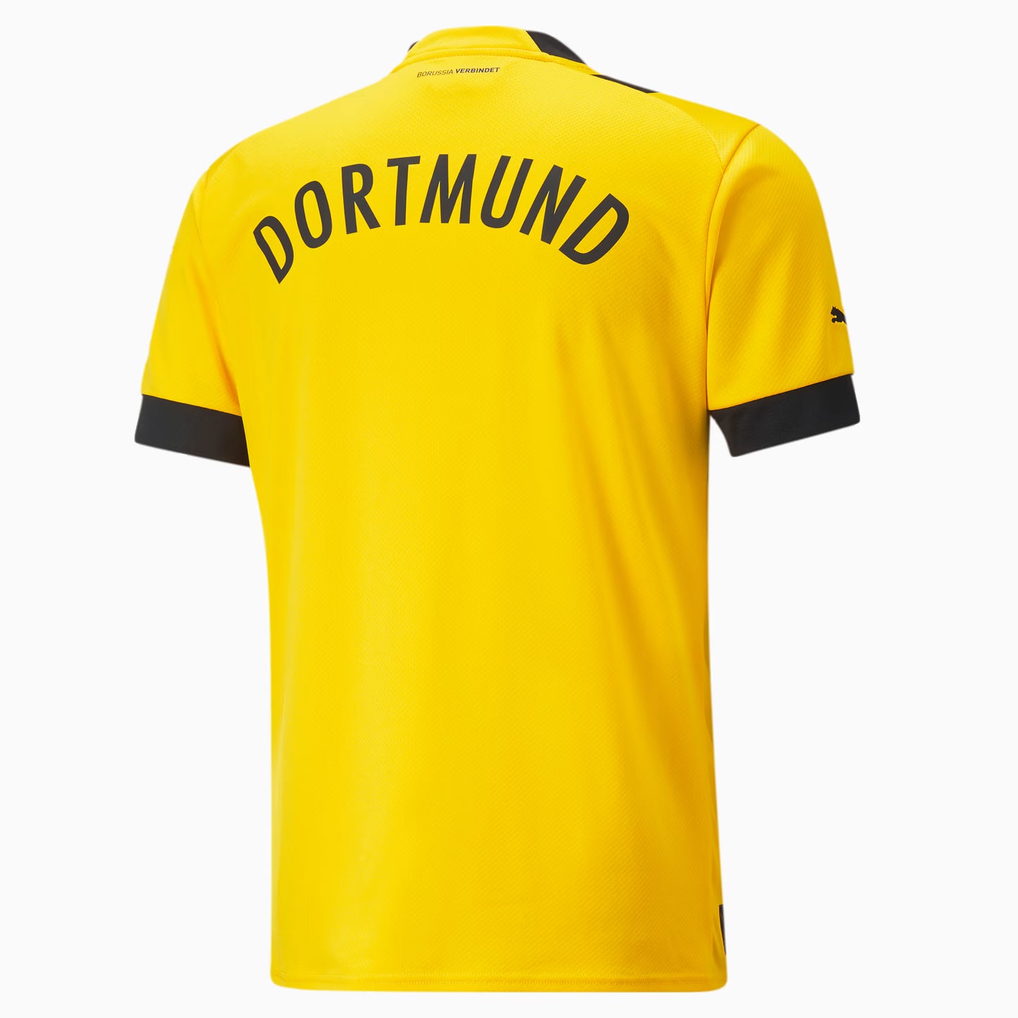 PUMA Borussia Dortmund Home 22 23 Replica Mens Jersey Yellow Black