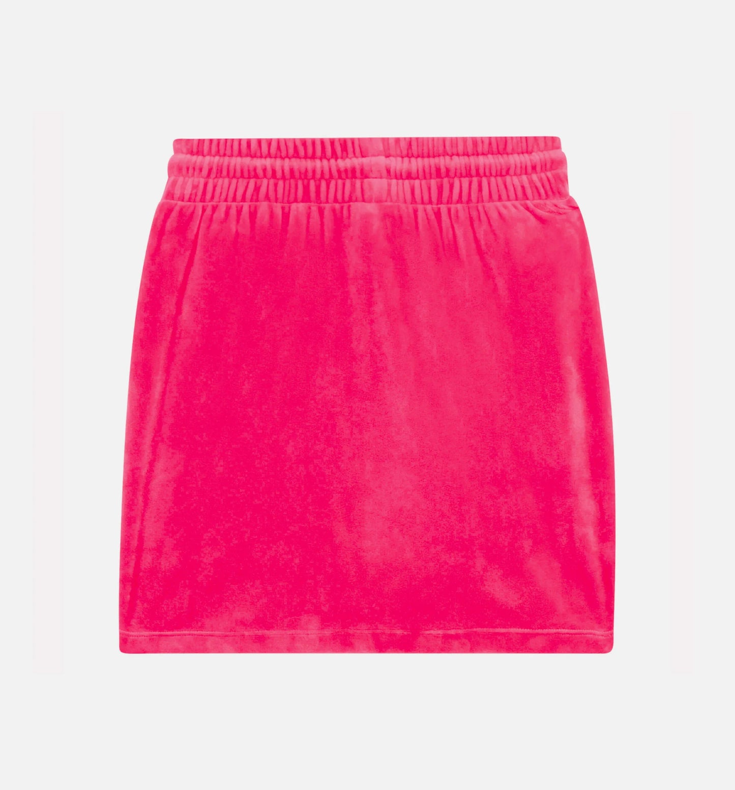 Jeremy Scott Velour Skirt Womens Skirt Pink
