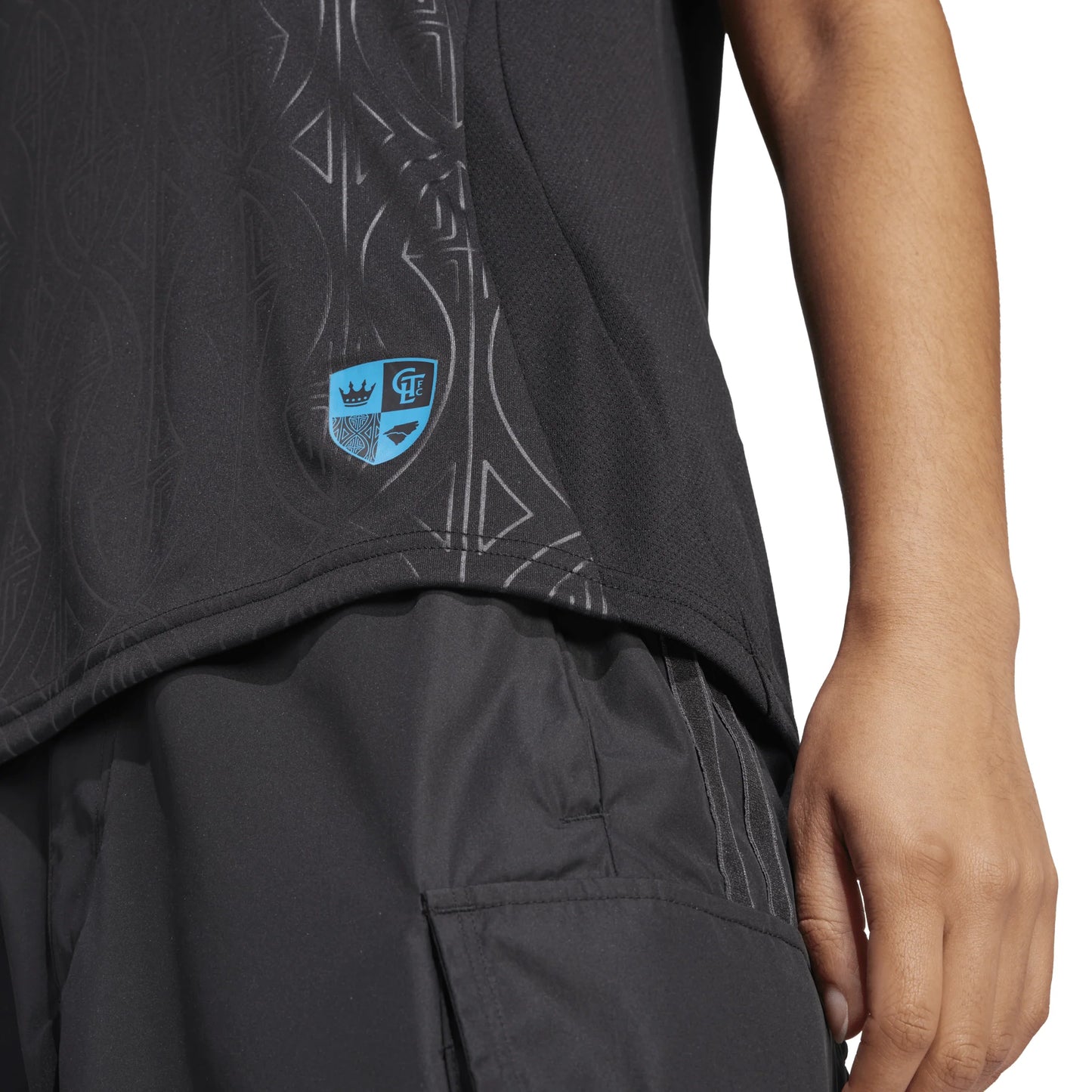 adidas Womens Charlotte Away Jersey 25 Black