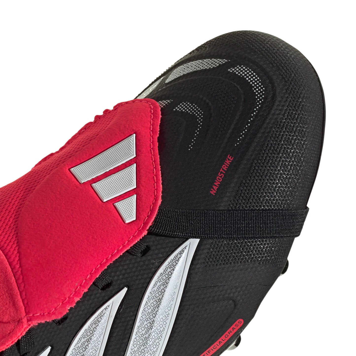 adidas Predator League Fold Over Tongue AG Artificial Ground Mens Soccer Cleats Black