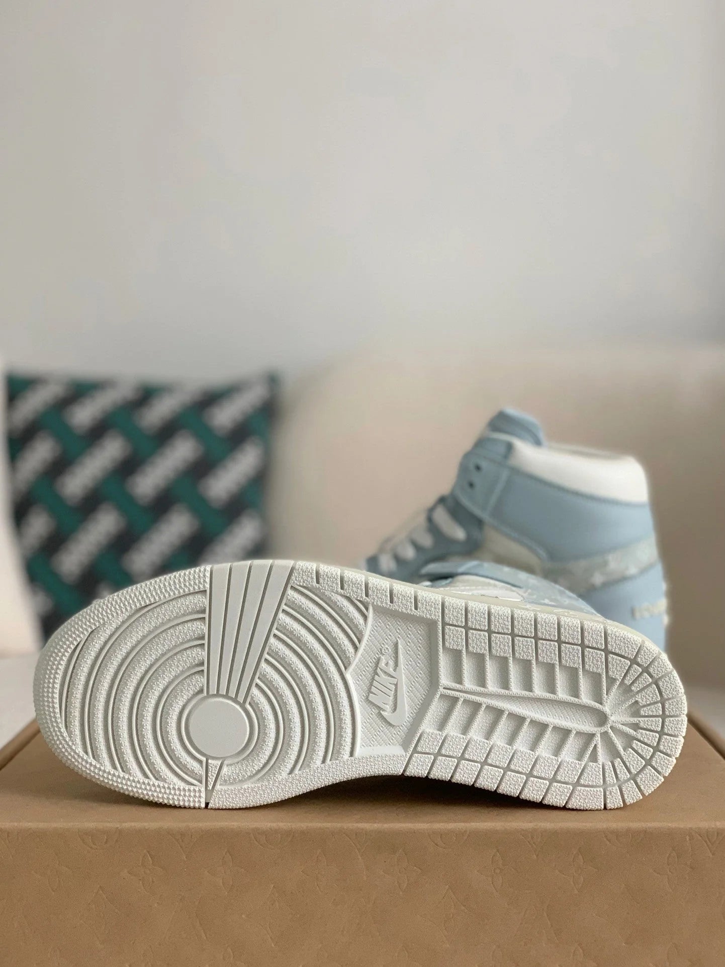Nike Air Jordan 1 x LV Monogram Sky Edition