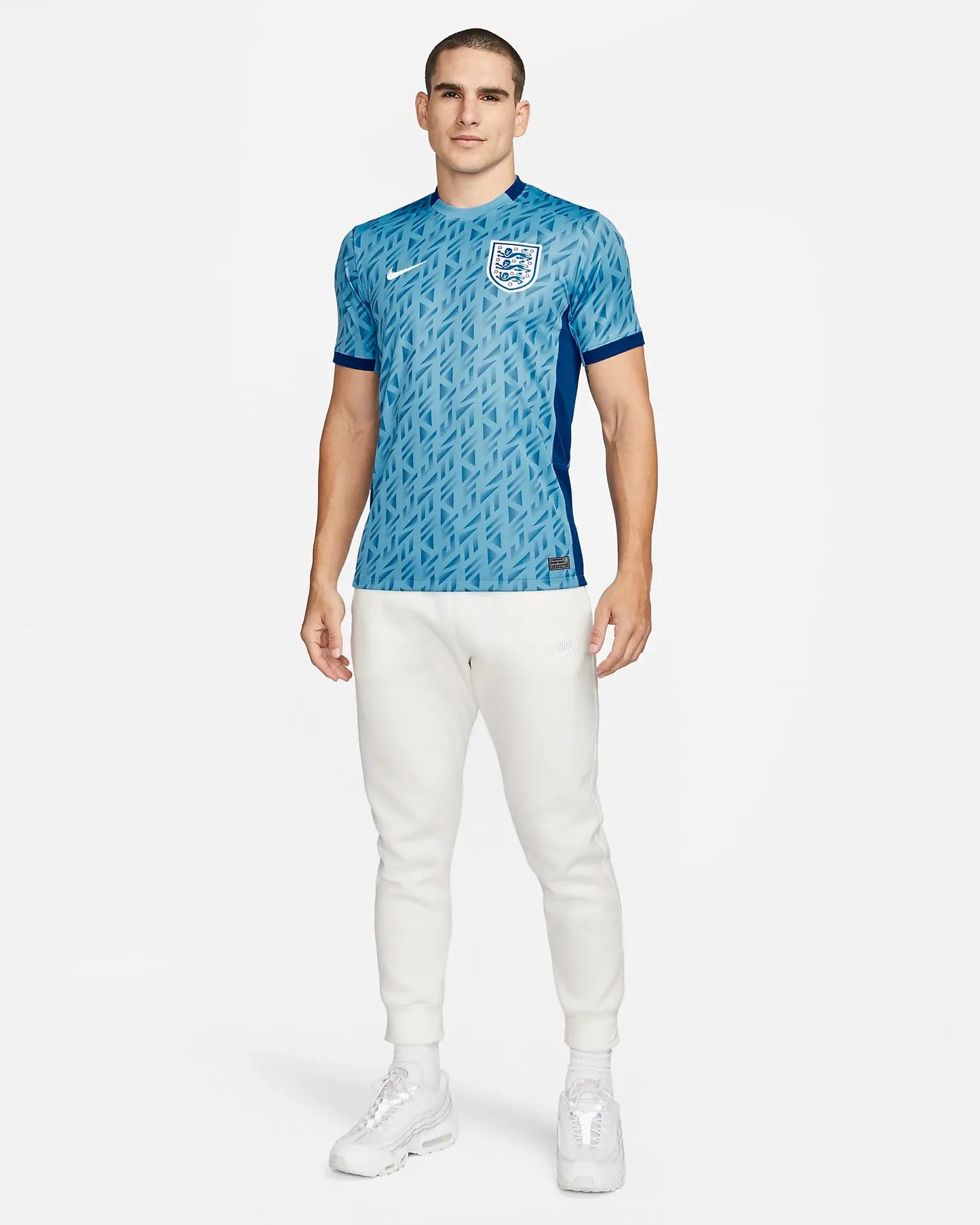 Nike England Away Jersey 23 Coast Gym Blue White