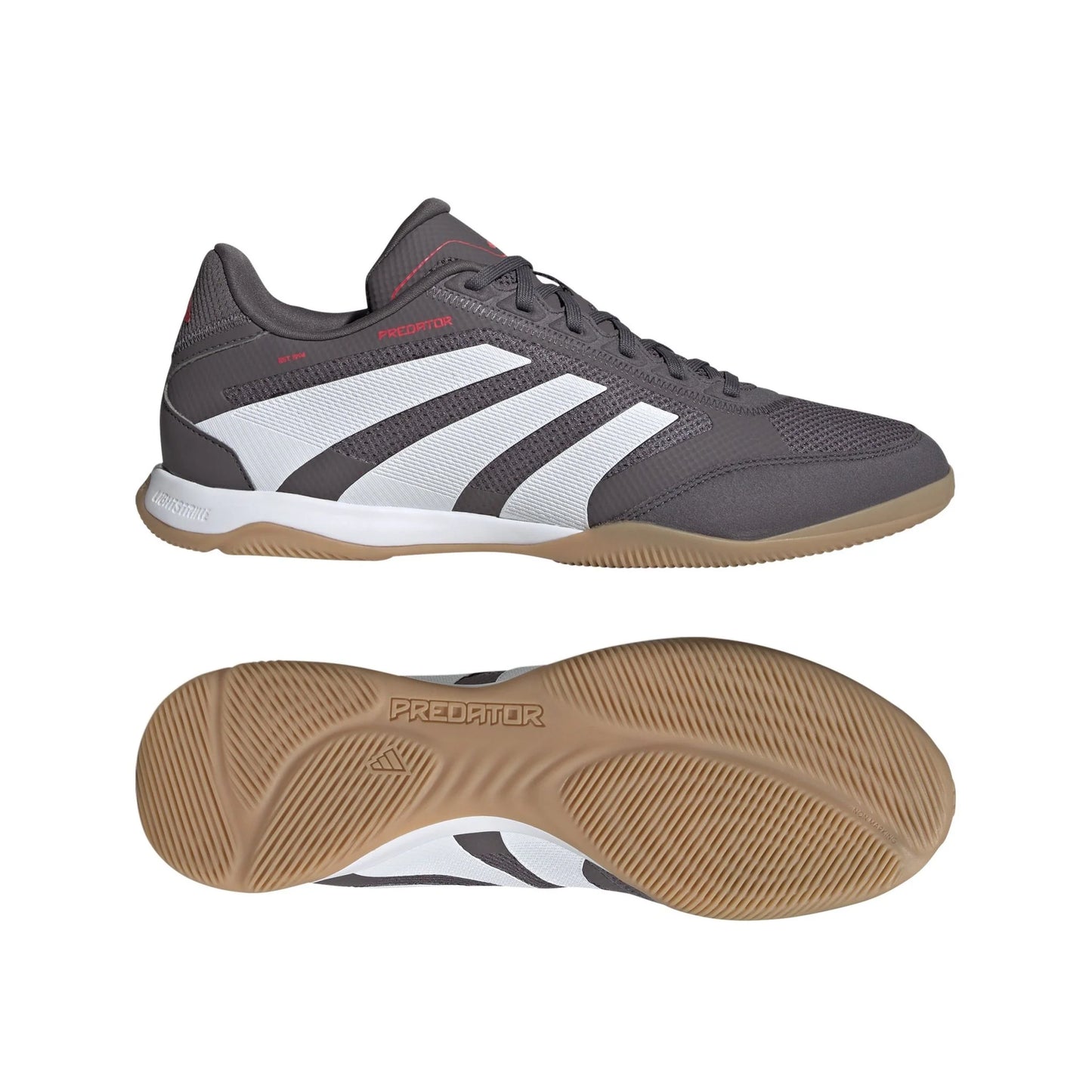 adidas Predator League Indoor Football Boots Grey White