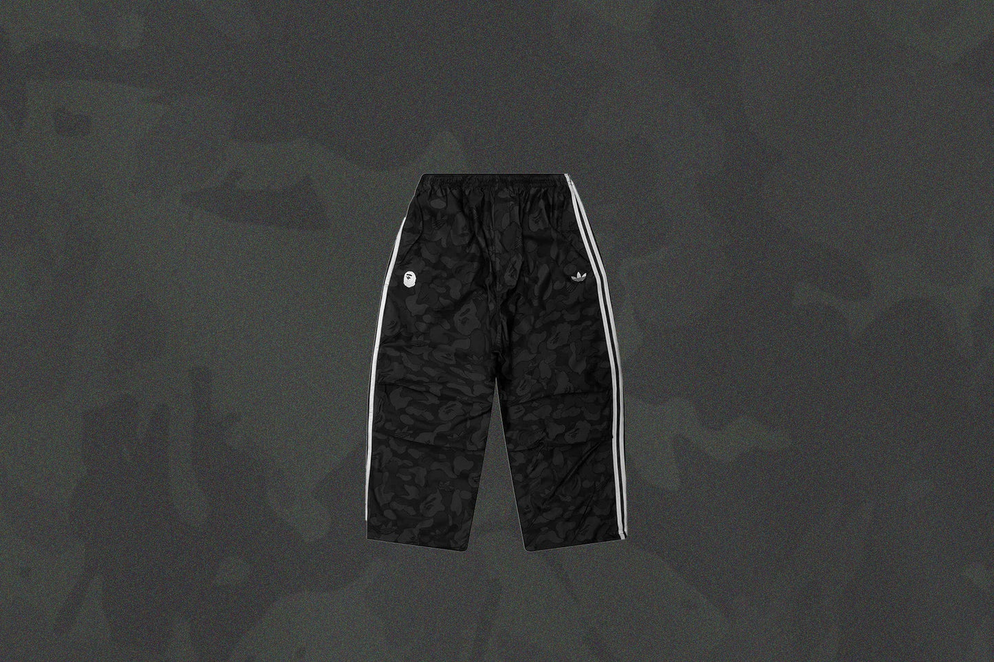Adidas x BAPE Jacquard Pants Black