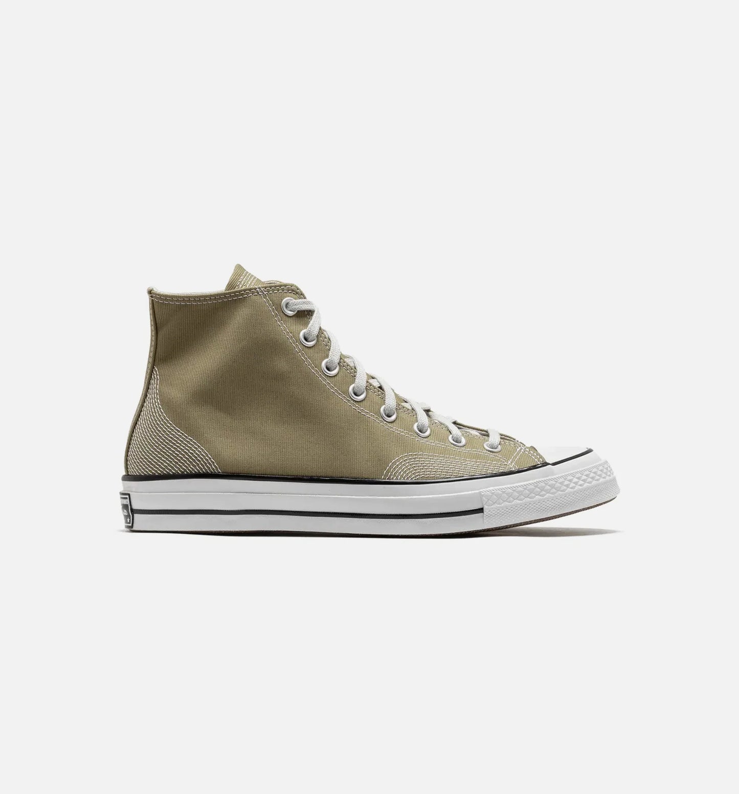 Chuck 70 Multi Stitch Cotton Mens Lifestyle Shoe Mossy Sloth Green Fossilized