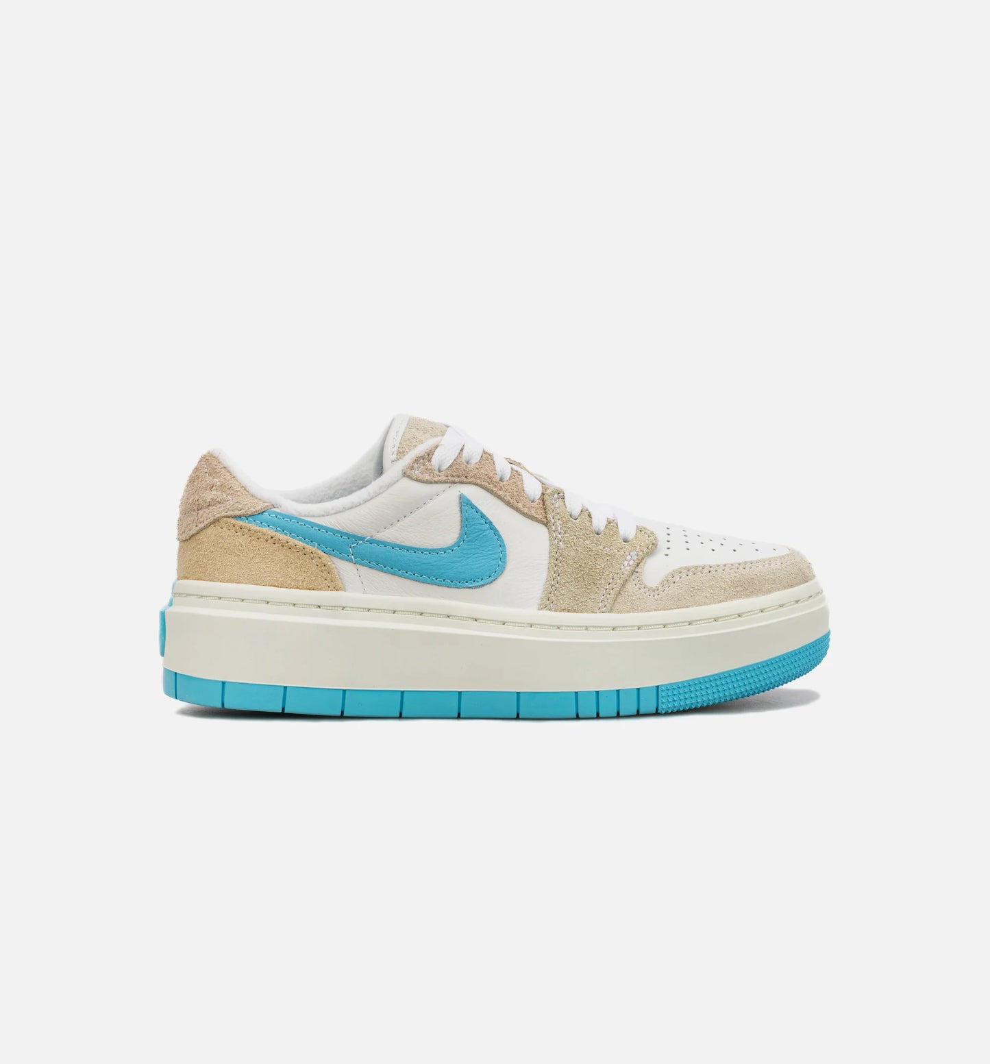 Air Jordan 1 Elevate Low Salt Lake City Womens Lifestyle Shoe Beige Blue