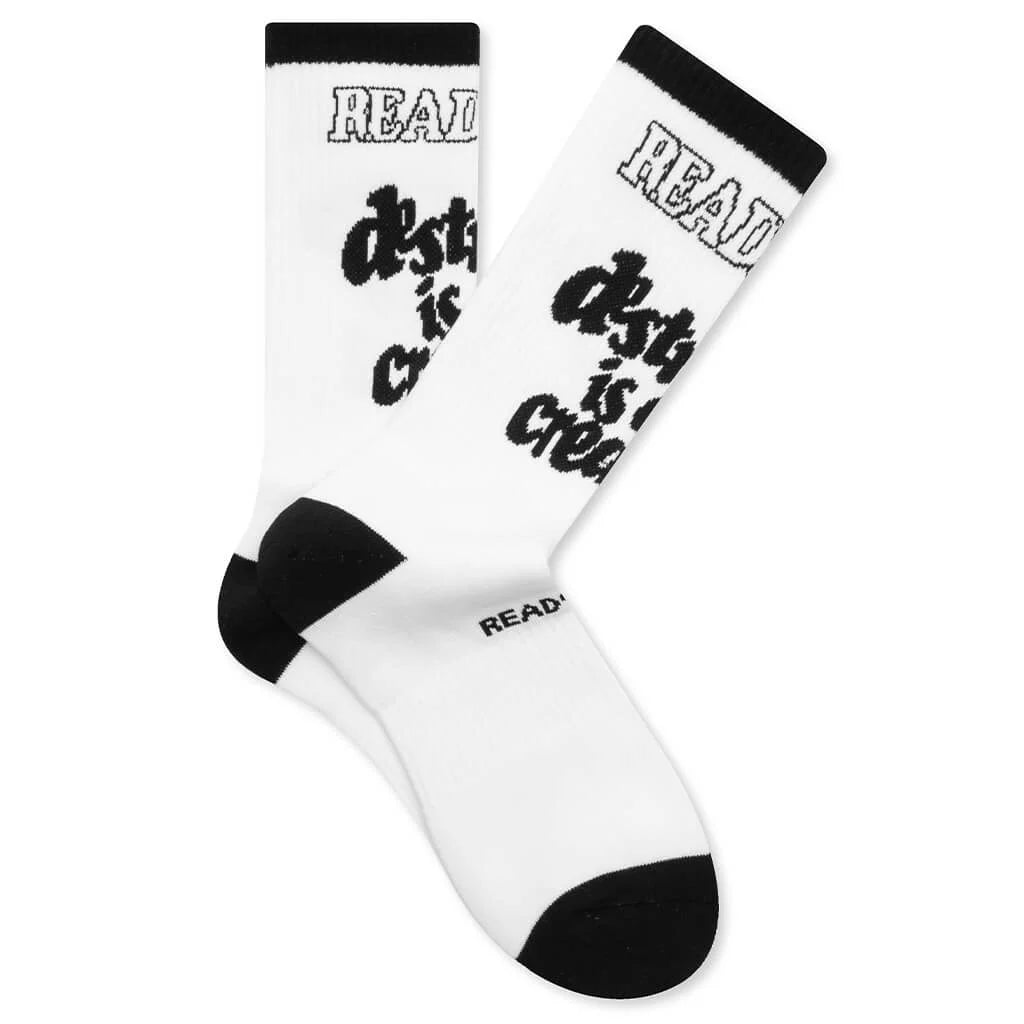 Socks Destruction White
