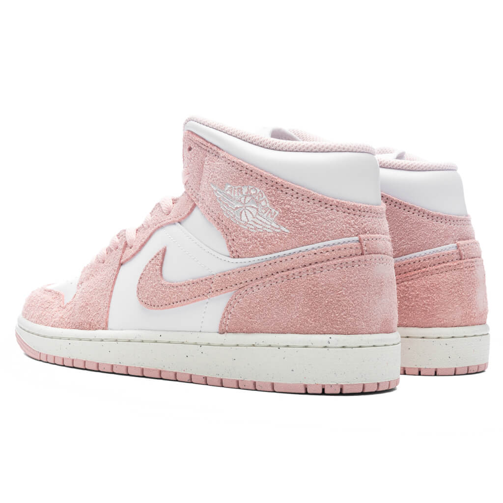Air Jordan 1 Mid SE White Legend Pink Sail