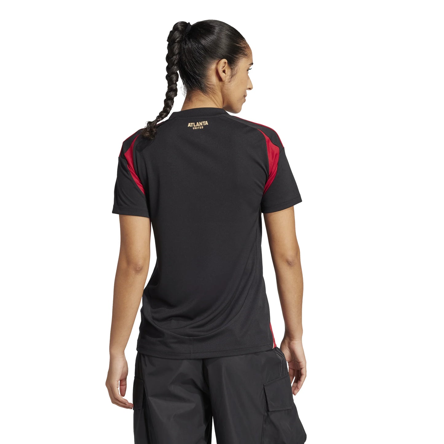 adidas Womens Atlanta United Home Jersey 25 Black