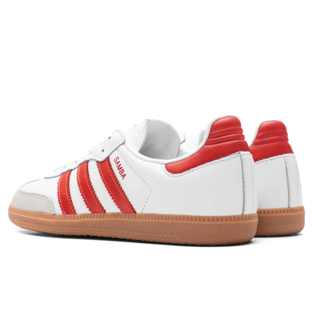 Samba OG Cloud White Solar Red Off White