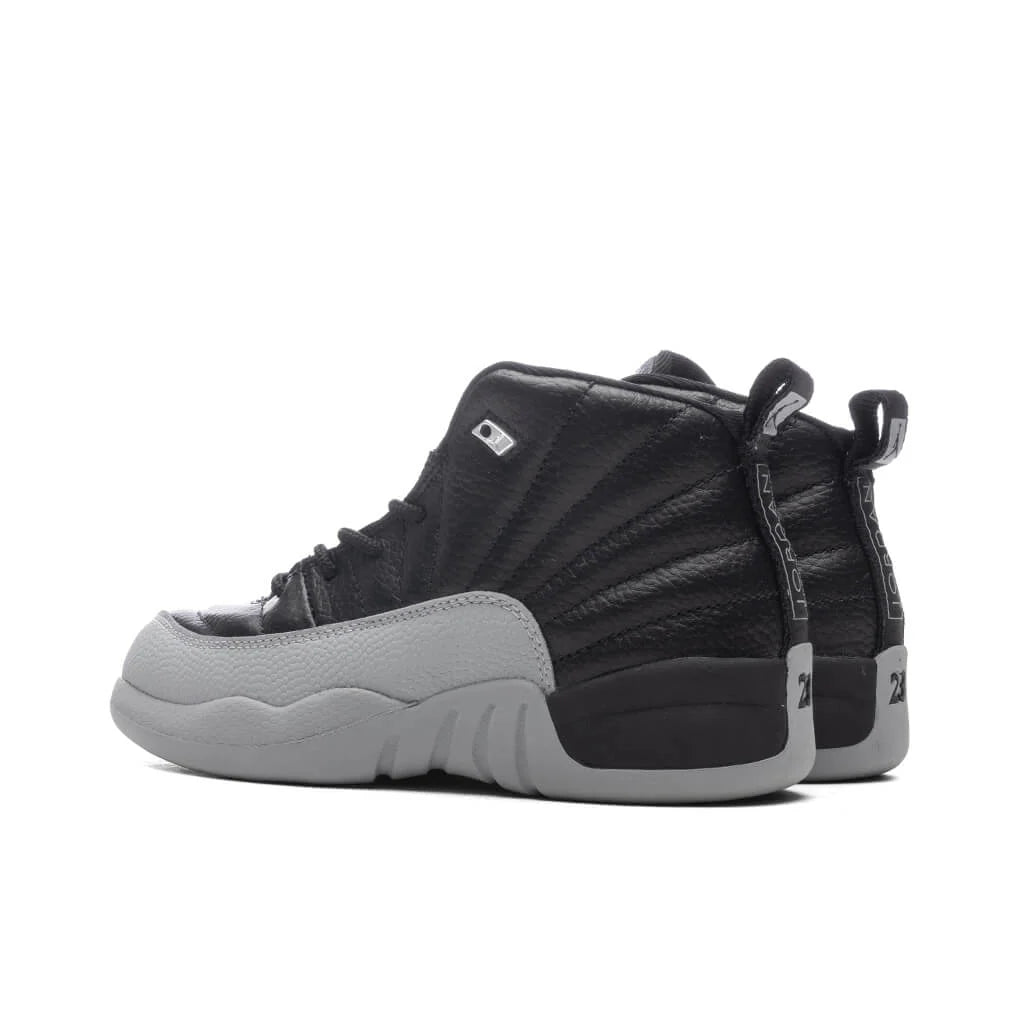 Air Jordan 12 Retro PS Barons Black Wolf Grey White