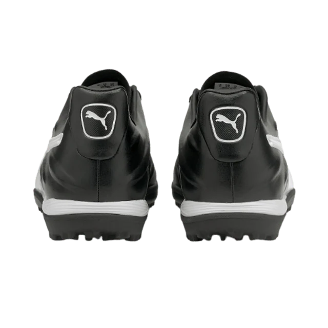 PUMA King Pro 21 TT Turf Football Boots Black White