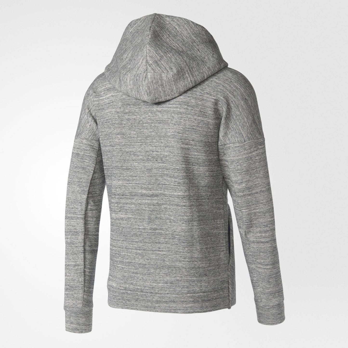 ZNE Travel Hoodie Mens Medium Heather Grey