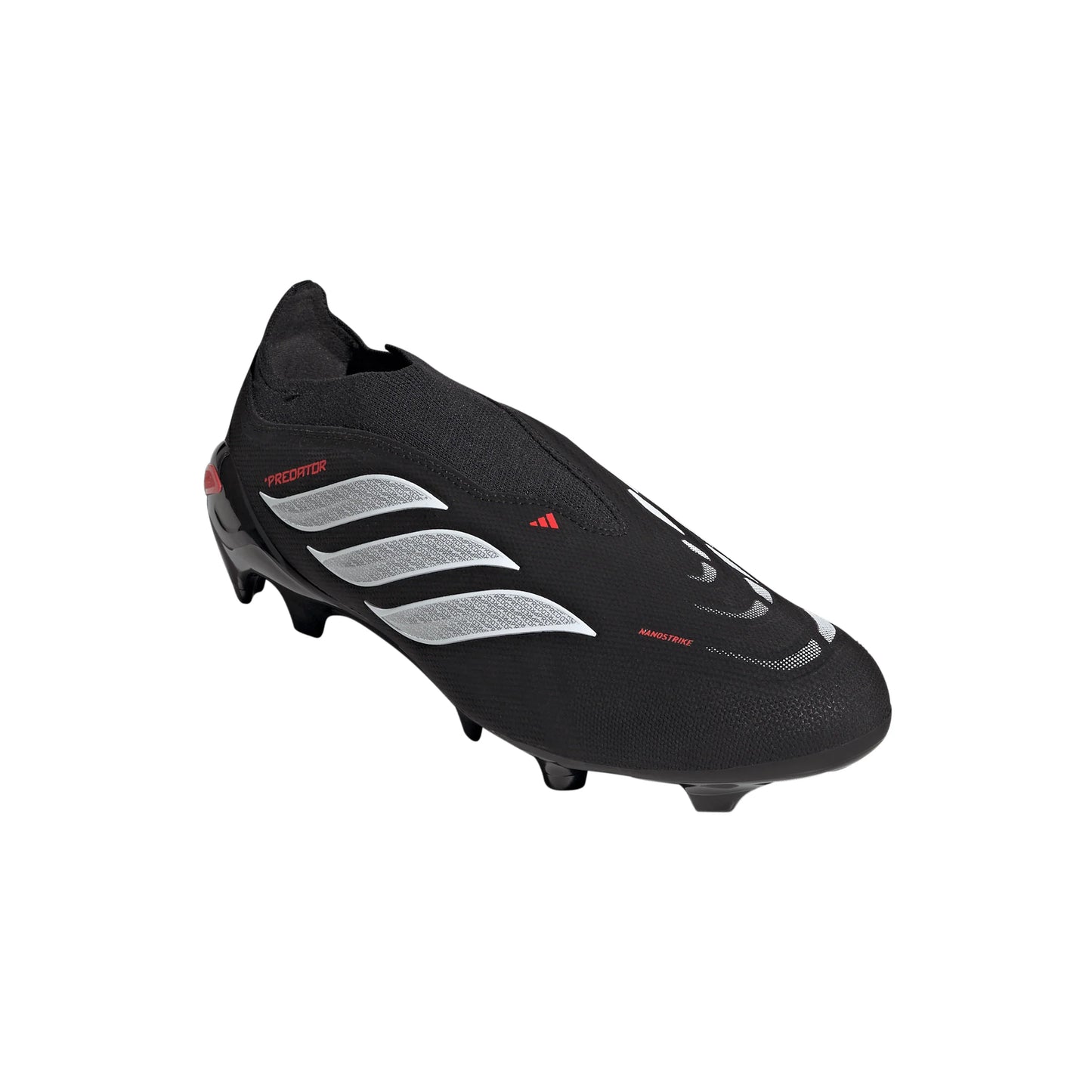 adidas Predator League Laceless FG Firm Ground Mens Soccer Cleats Black White