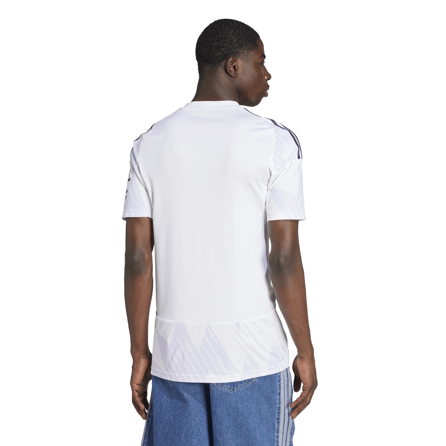 adidas Mens Manchester United Away Soccer Jersey 25 26 White