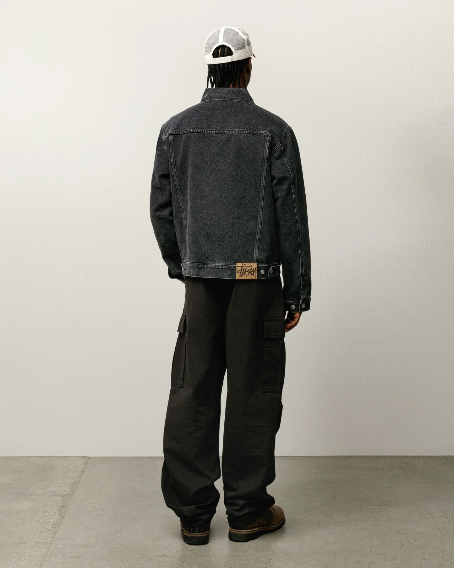 LINED DENIM TRUCKER JACKET