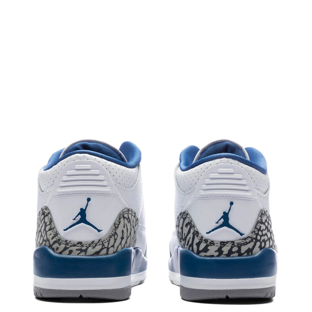 Air Jordan 3 Retro PS True Blue and Copper White Metallic Copper True Blue