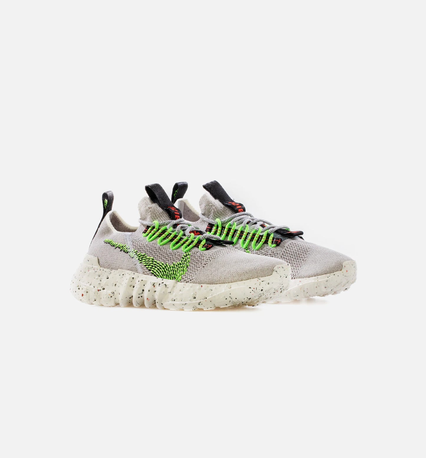 Space Hippie 01 Electric Green Mens Lifestyle Shoe Vast Grey Electric Green Black White