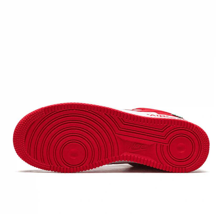 Louis Vuitton x Nike Air Force 1 Low By Virgil Abloh White Red