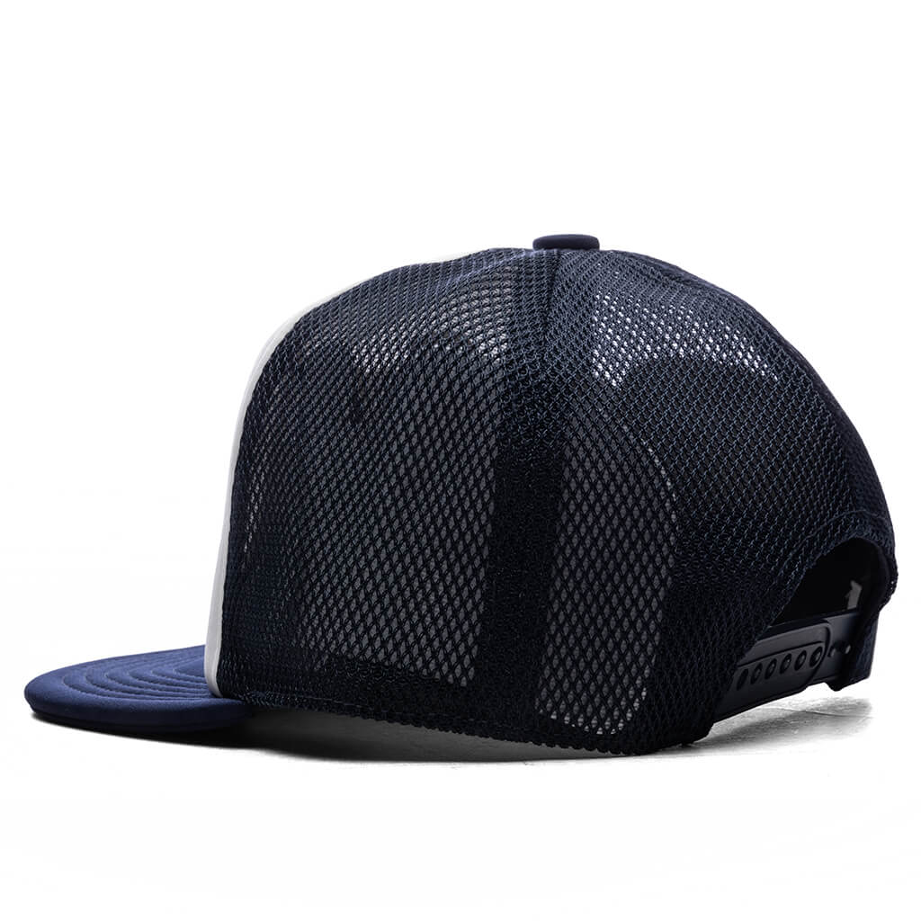 Kids Bape STA Mesh Cap Navy