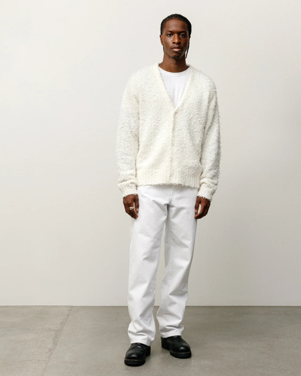 TEXTURED CARDIGAN