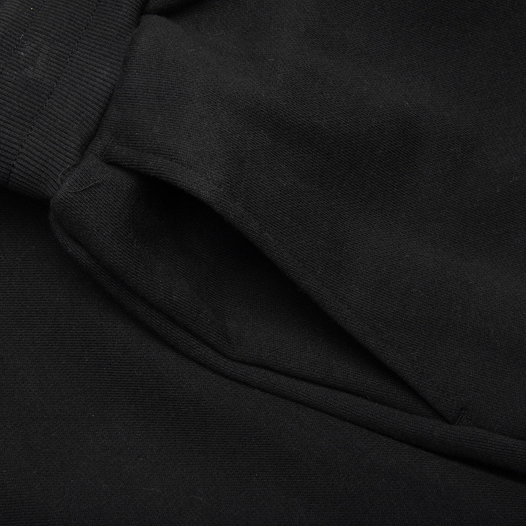 All City Open Hem Sweatpants Black