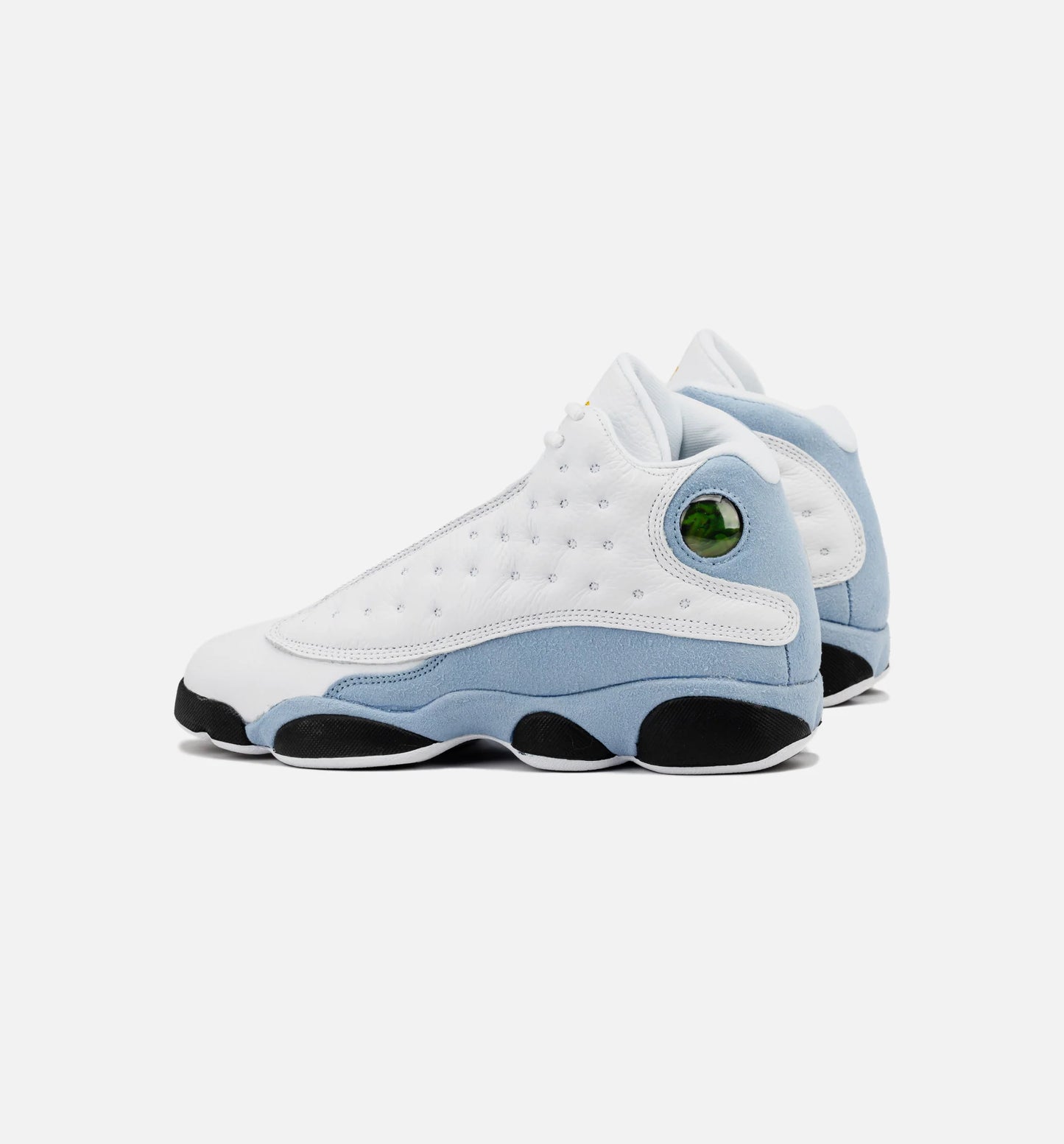 Air Jordan 13 Retro Blue Grey Grade School Lifestyle Shoe White Blue Grey Black Yellow Ochre