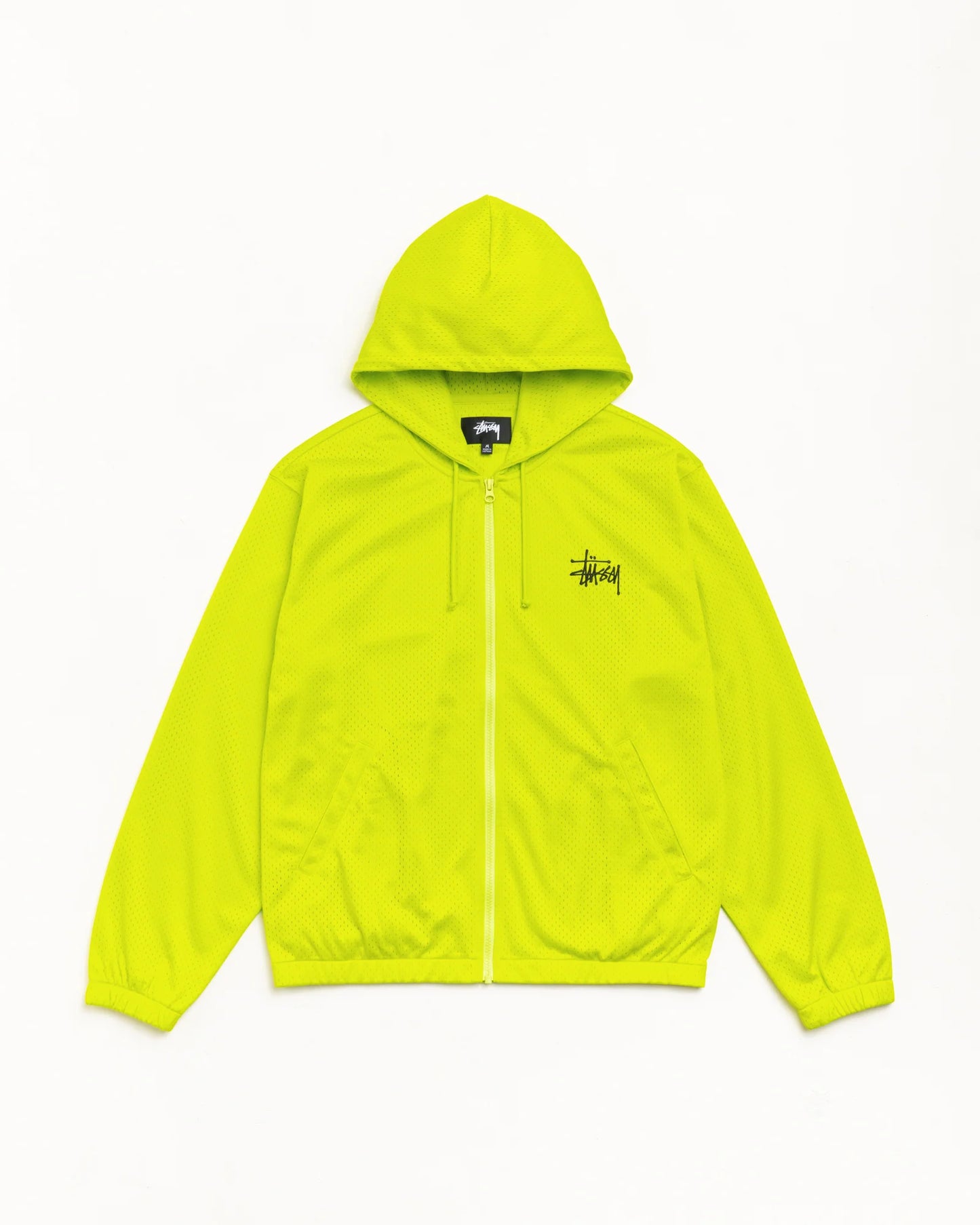 ATHLETIC MESH ZIP HOODIE