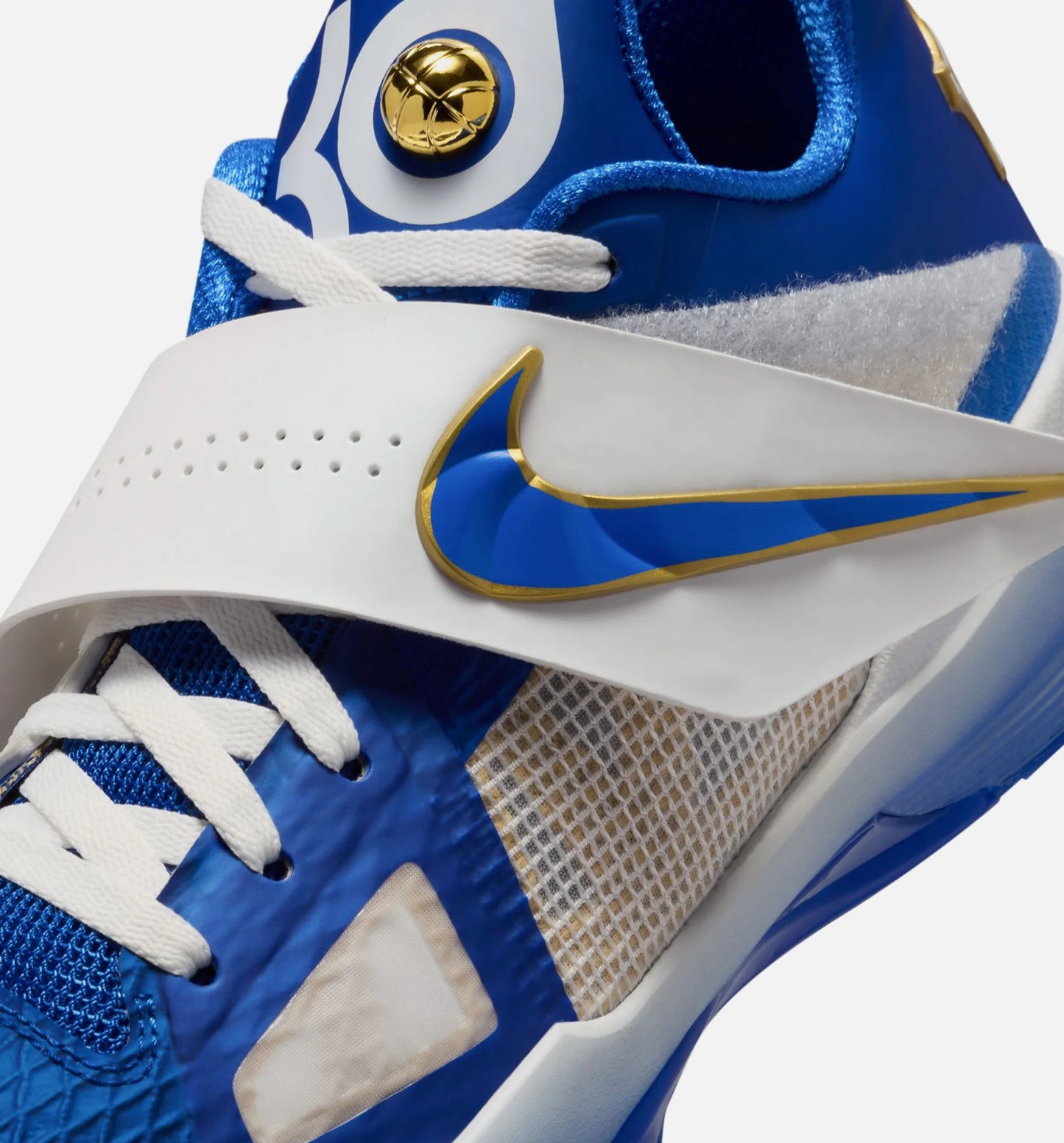Zoom KD 4 MVP Mens Lifestyle Shoe Hyper Royal Summit White Metallic Gold