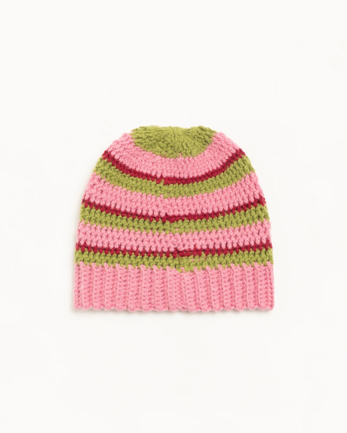 STRIPE KNIT SKULLCAP