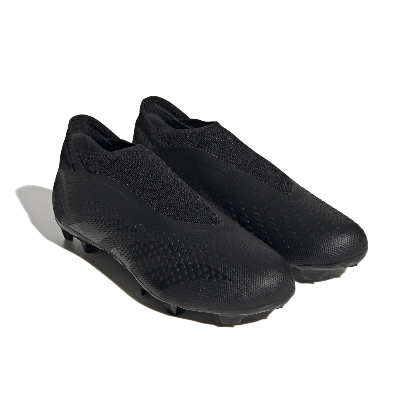 adidas Predator Accuracy3 Laceless FG Firm Ground Soccer Cleats Black Black