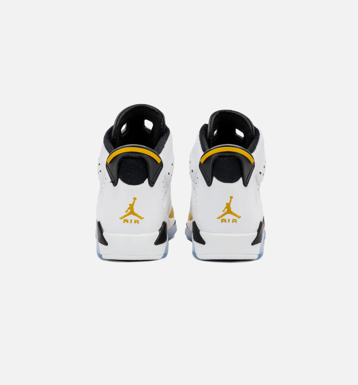 Air Jordan 6 Retro Yellow Ochre Grade School Lifestyle Shoe White Yellow Ochre Black Free Shipping