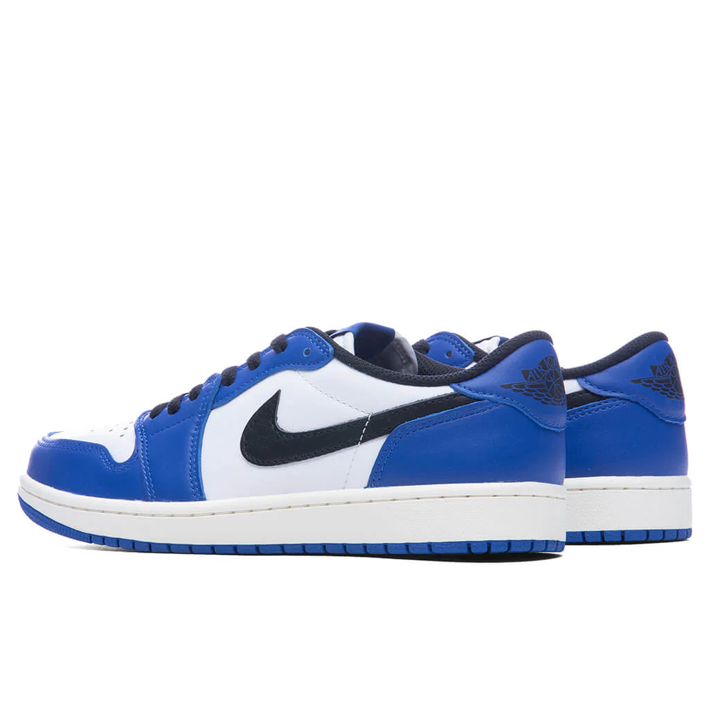 Air Jordan 1 Low OG Game Royal White Black Game Royal Sail