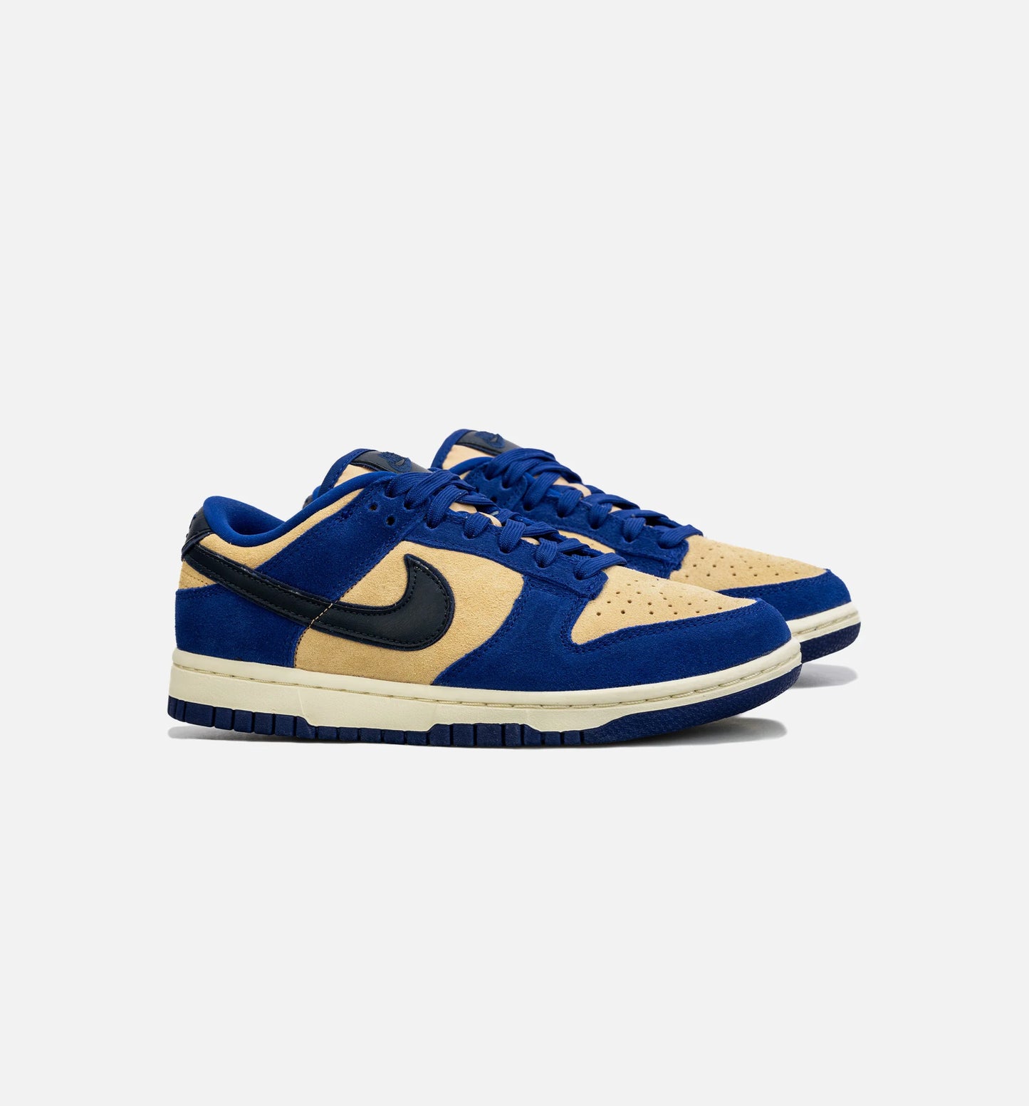 Dunk Low LX Blue Suede Womens Lifestyle Shoe Blue Beige Free Shipping