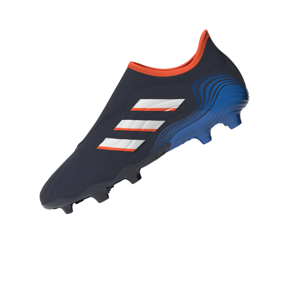 adidas Copa Sense3 Laceless FG Firm Ground Boots Blue White Orange