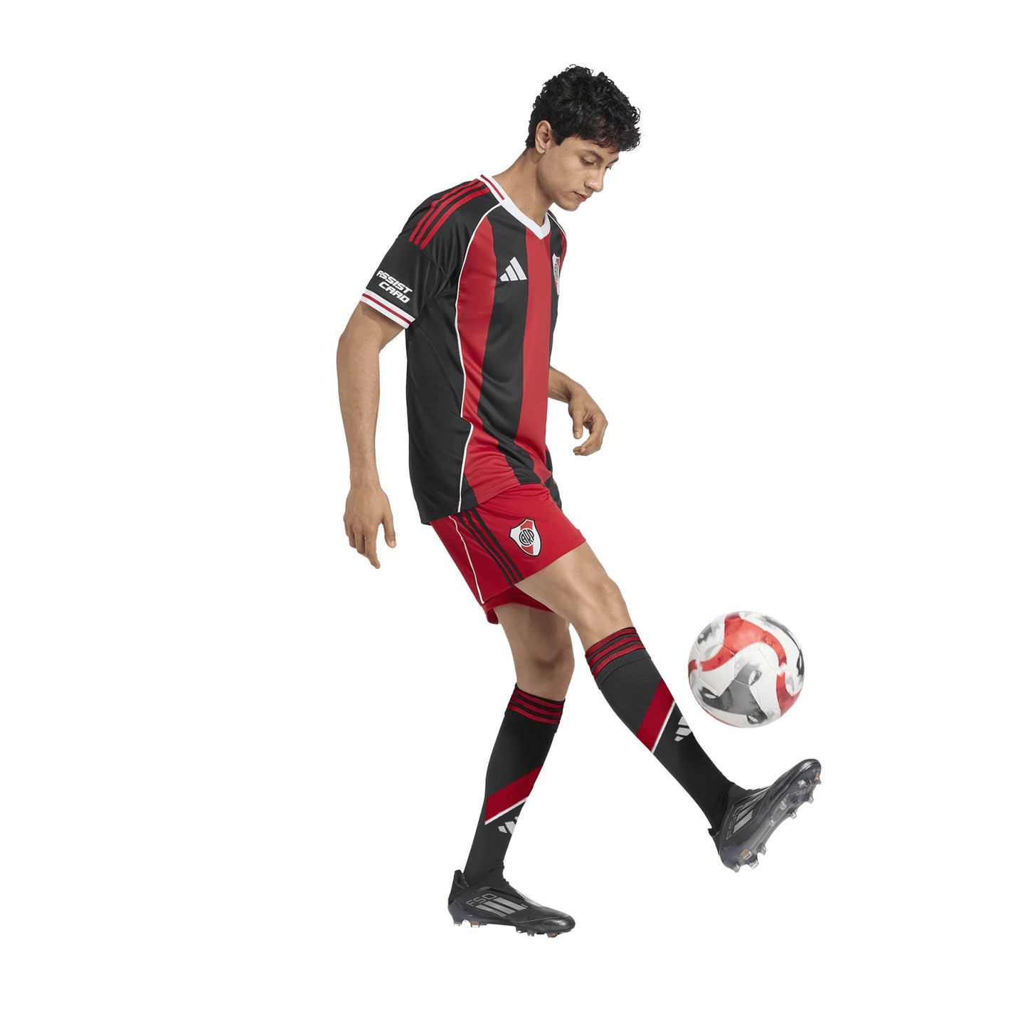 adidas River Plate Away Mens Soccer Jersey 25 26 Black