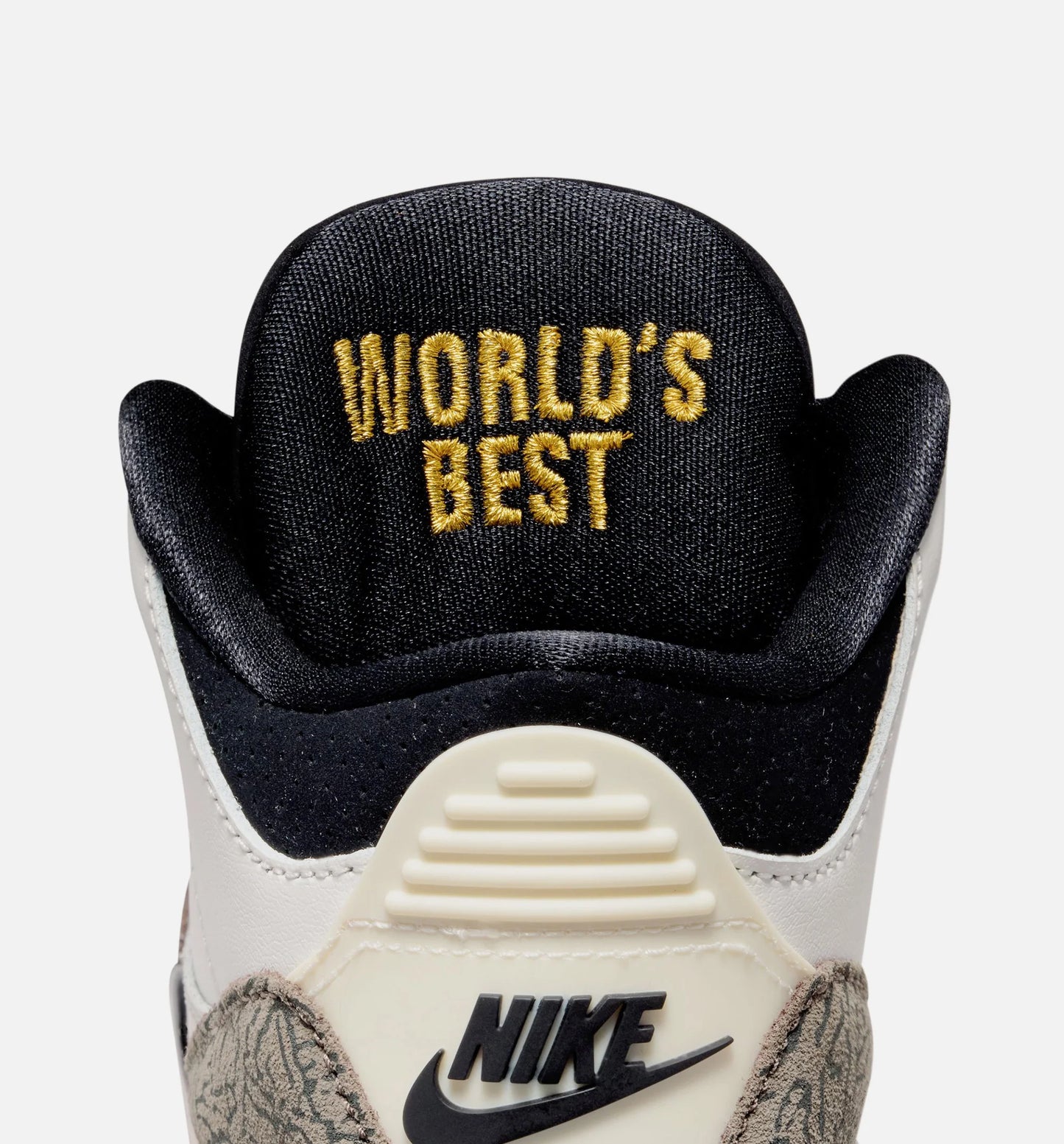 Air Jordan 3 Retro Sail and University Red Preschool Lifestyle Shoe Sail Black University Red Pale Ivory Free Shipping