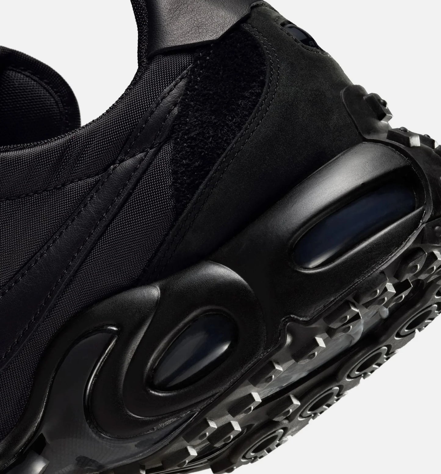 Air Max Waffle Black and Anthracite Mens Lifestyle Shoe Black