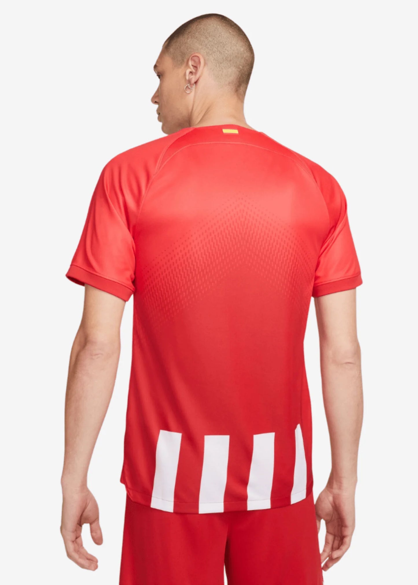 Nike Mens Atletico Madrid 2023 24 Stadium Home Jersey Sport Red Global Red White Old